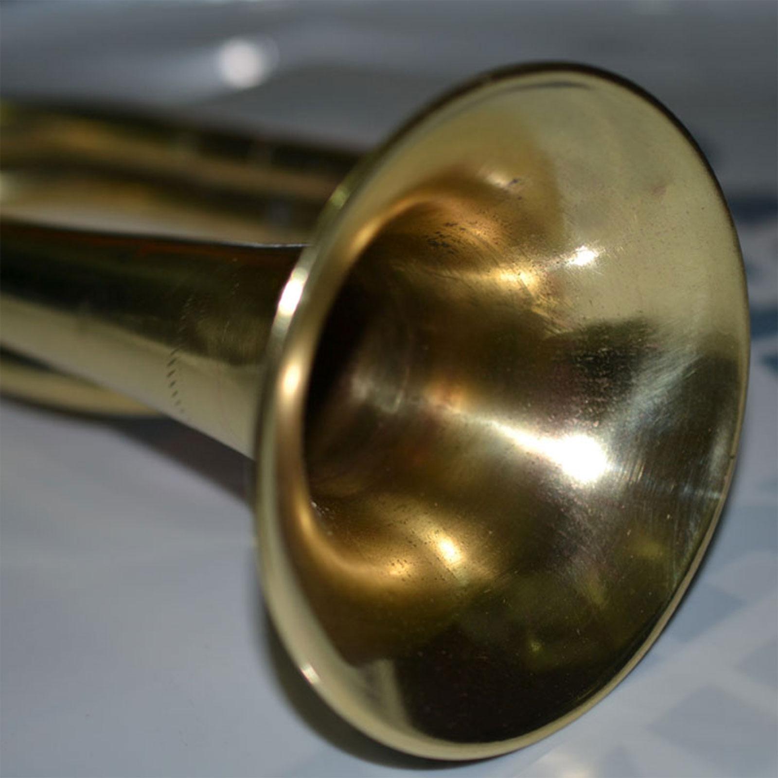 Musical Instrument Bugle - キャンプ用トランペット金管楽器初心者向け金管バンド楽器フルバグル青少年オーケストラ練習用
