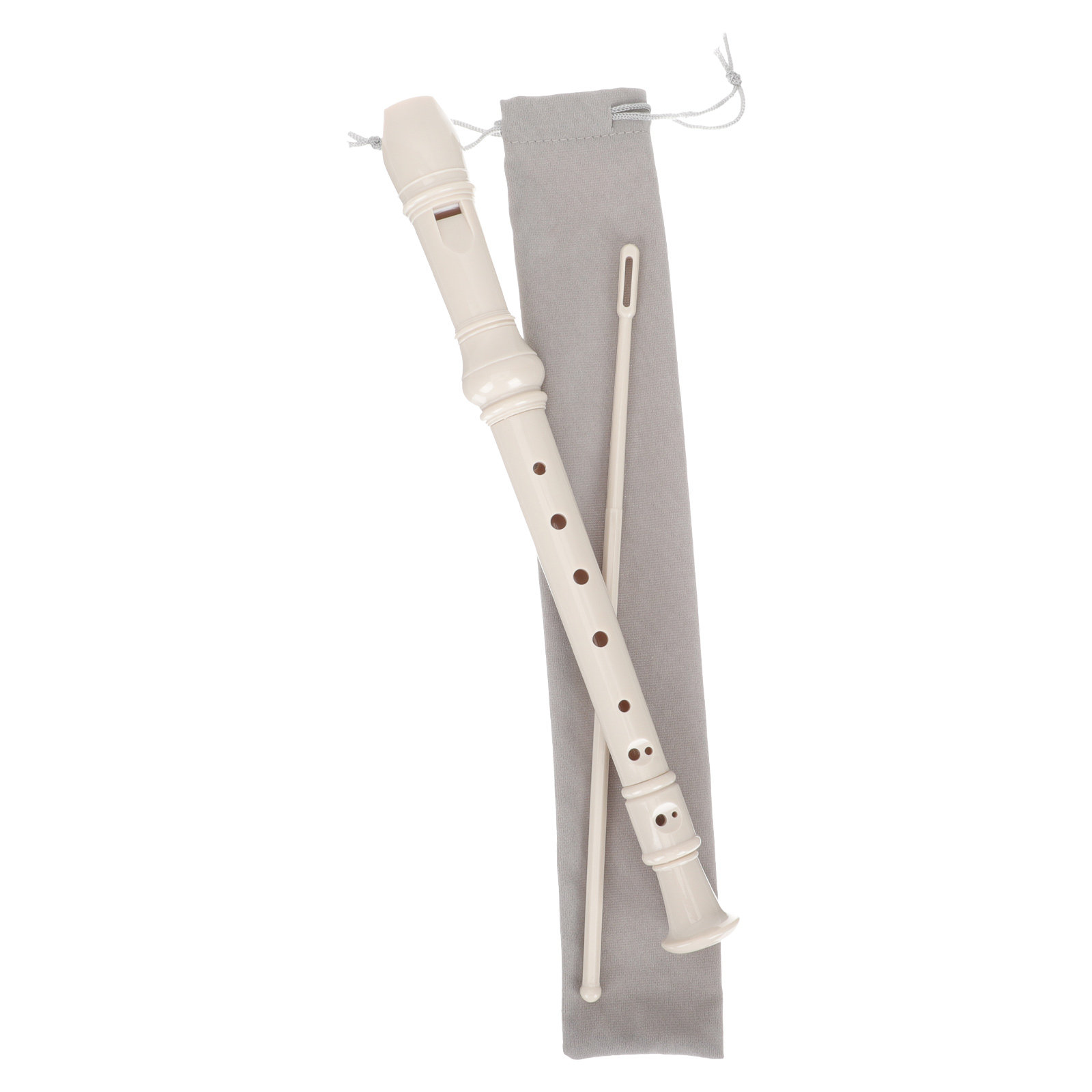 Soprano Recorder Plastic - キッズ用8穴ソプラノリコーダー プラスチック製クラリネット 初心者練習用楽器 子供用音楽学習教育ツール 1セット