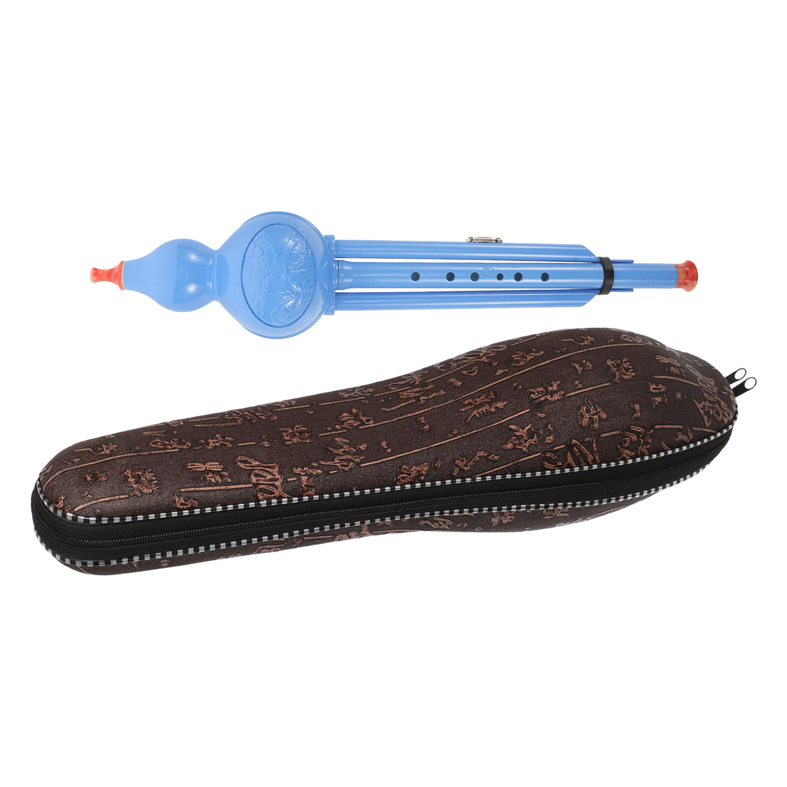 Soprano Recorder Plastic - 7孔のフルシリコーダー、ソプラノフルート。初心者、子供、大人向け。ABS樹脂製で、人間工学に基づいたグリップを採用。B♭調。収納ケース付き。