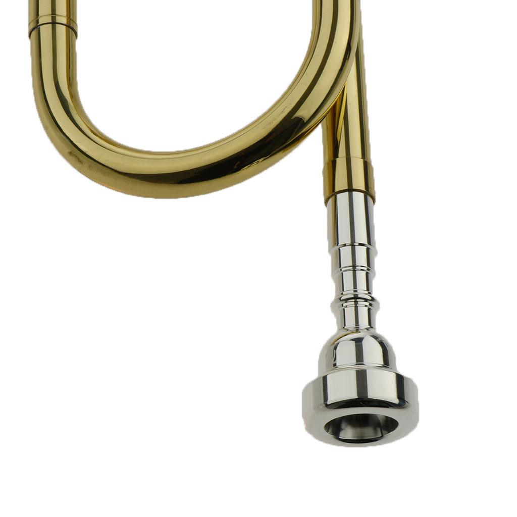 子供用トランペット金管楽器 ゴールデンビューグル ロングホー - Musical Instrument Bugle のレビューと価格