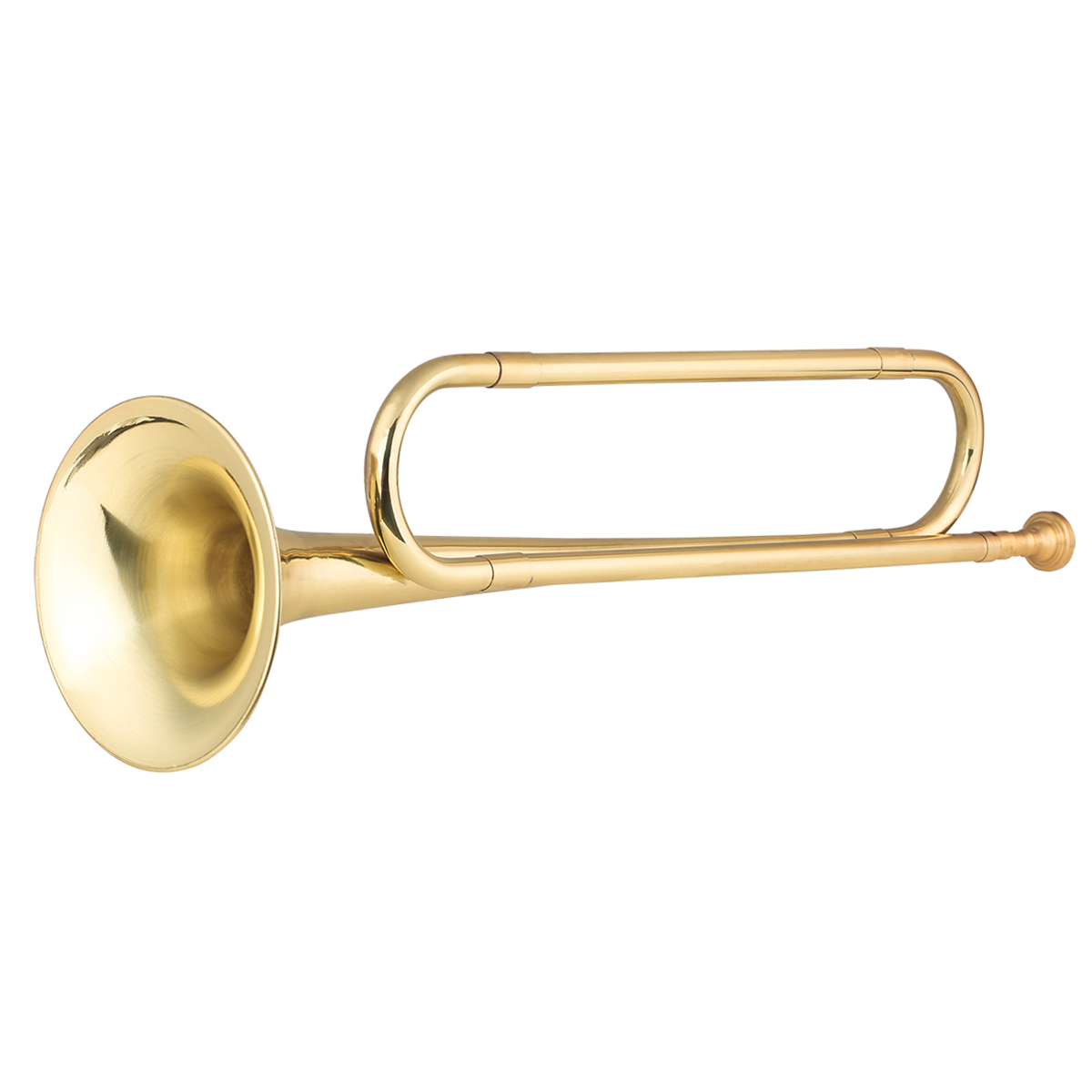 金メッキ真鍮cブグルコールトランペット、初心者用マウスピース - Musical Instrument Bugle のレビューと価格