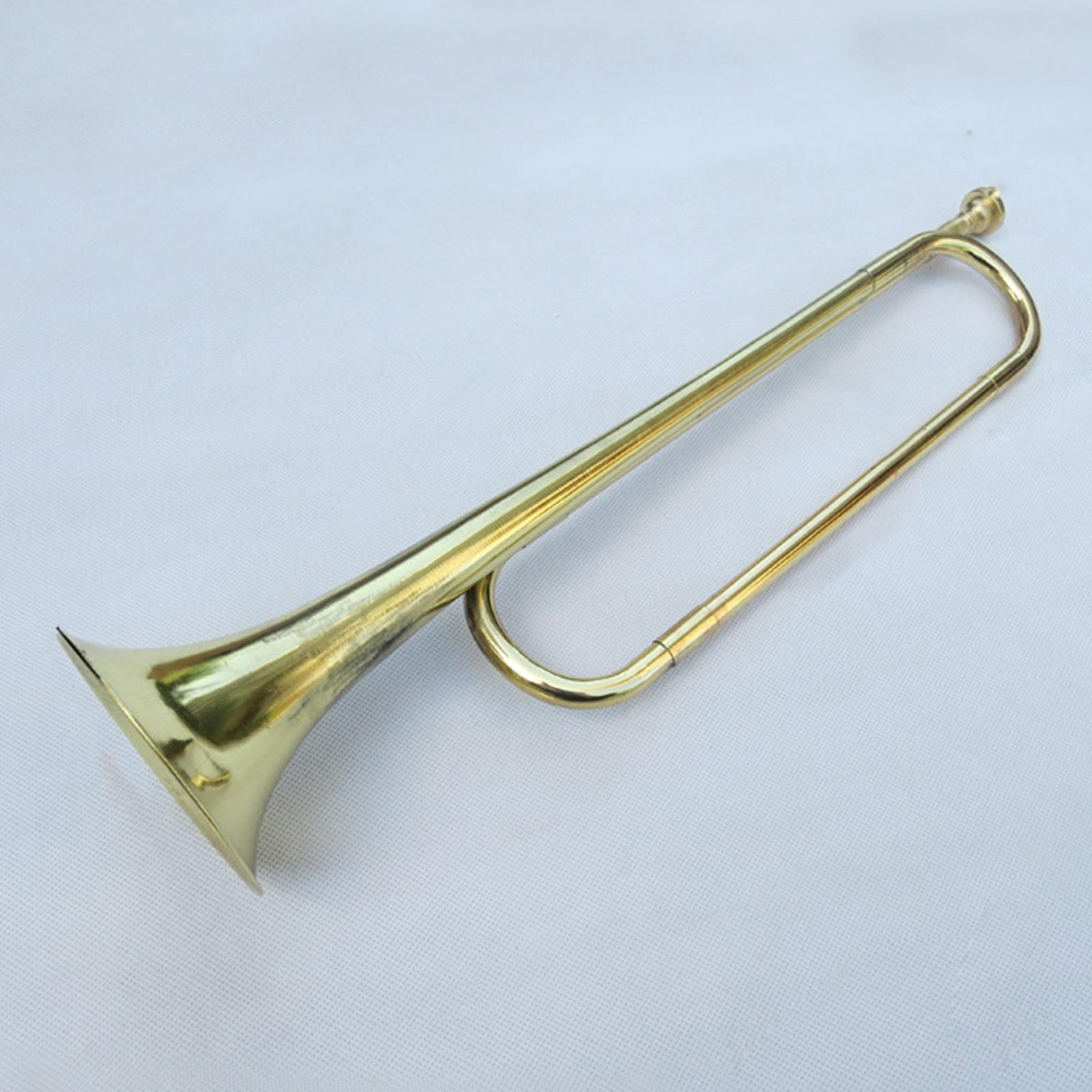 標準的な真鍮製のC調マーチングホーン。コンパクトで、練習やプ - Musical Instrument Bugle のレビューと価格