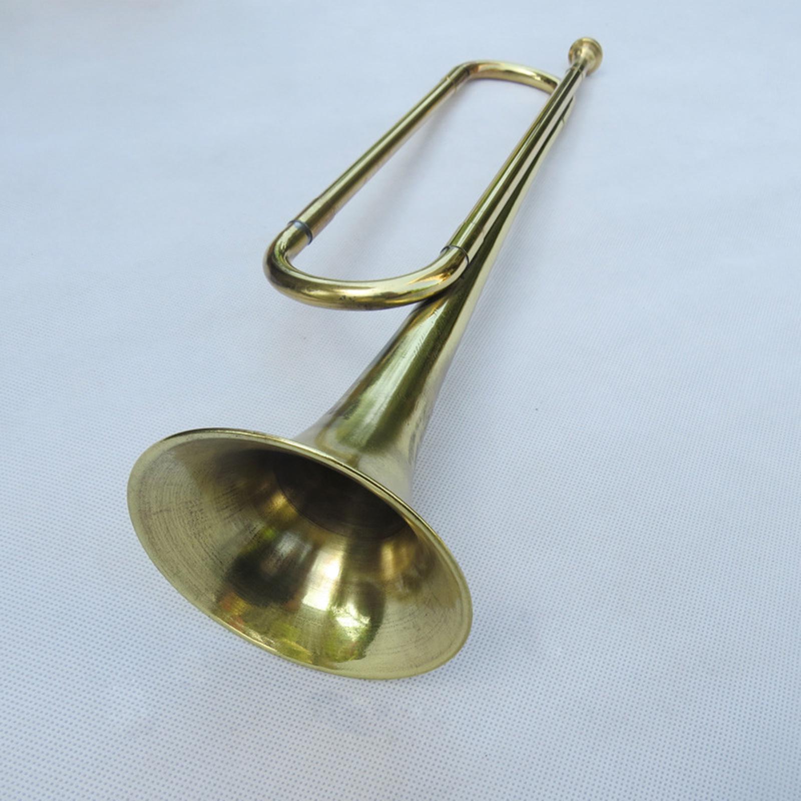 標準的な真鍮製のC調マーチングホーン。コンパクトで、練習やプ - Musical Instrument Bugle のレビューと価格