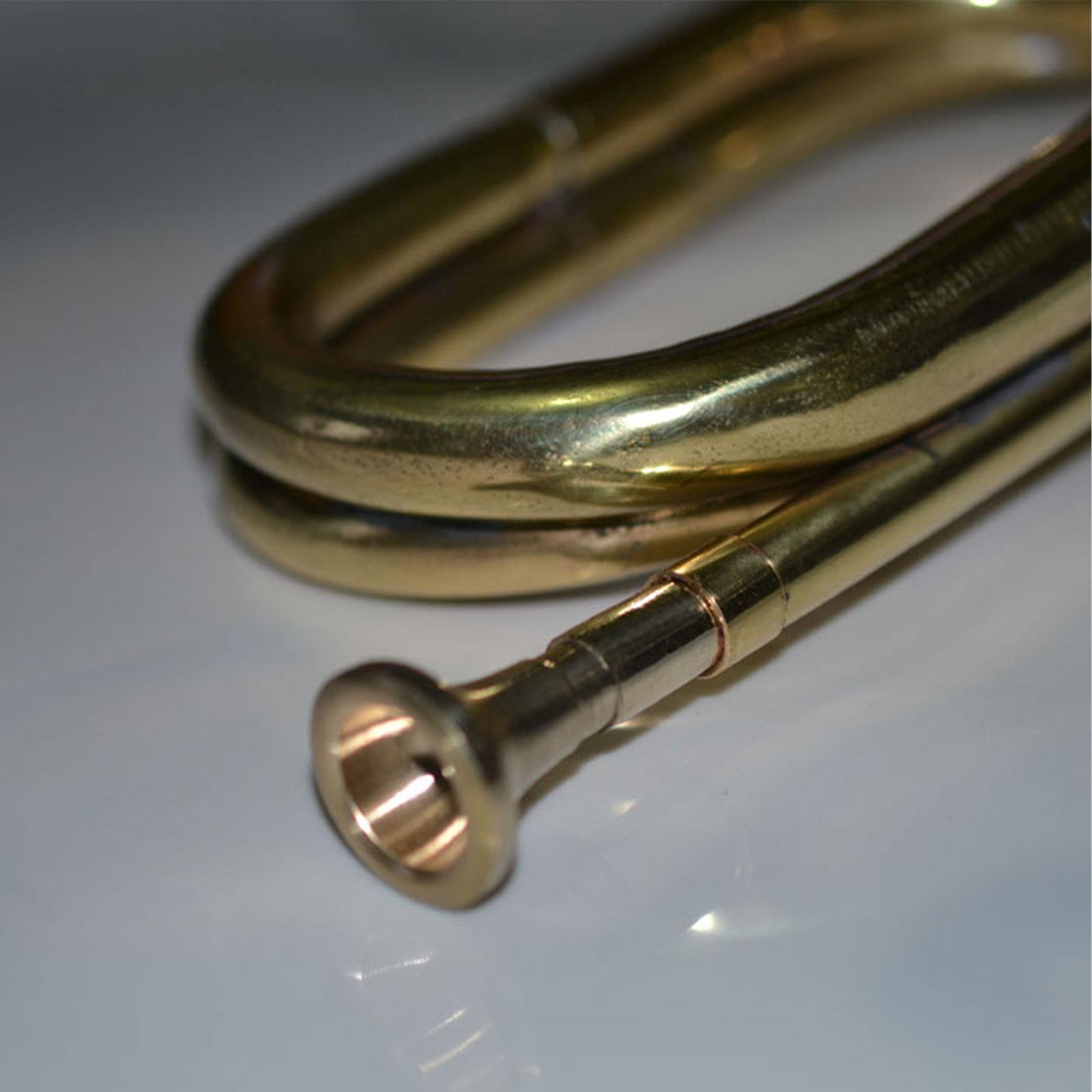 キャンプ用トランペット金管楽器初心者向け金管バンド楽器フルバ - Musical Instrument Bugle のレビューと価格