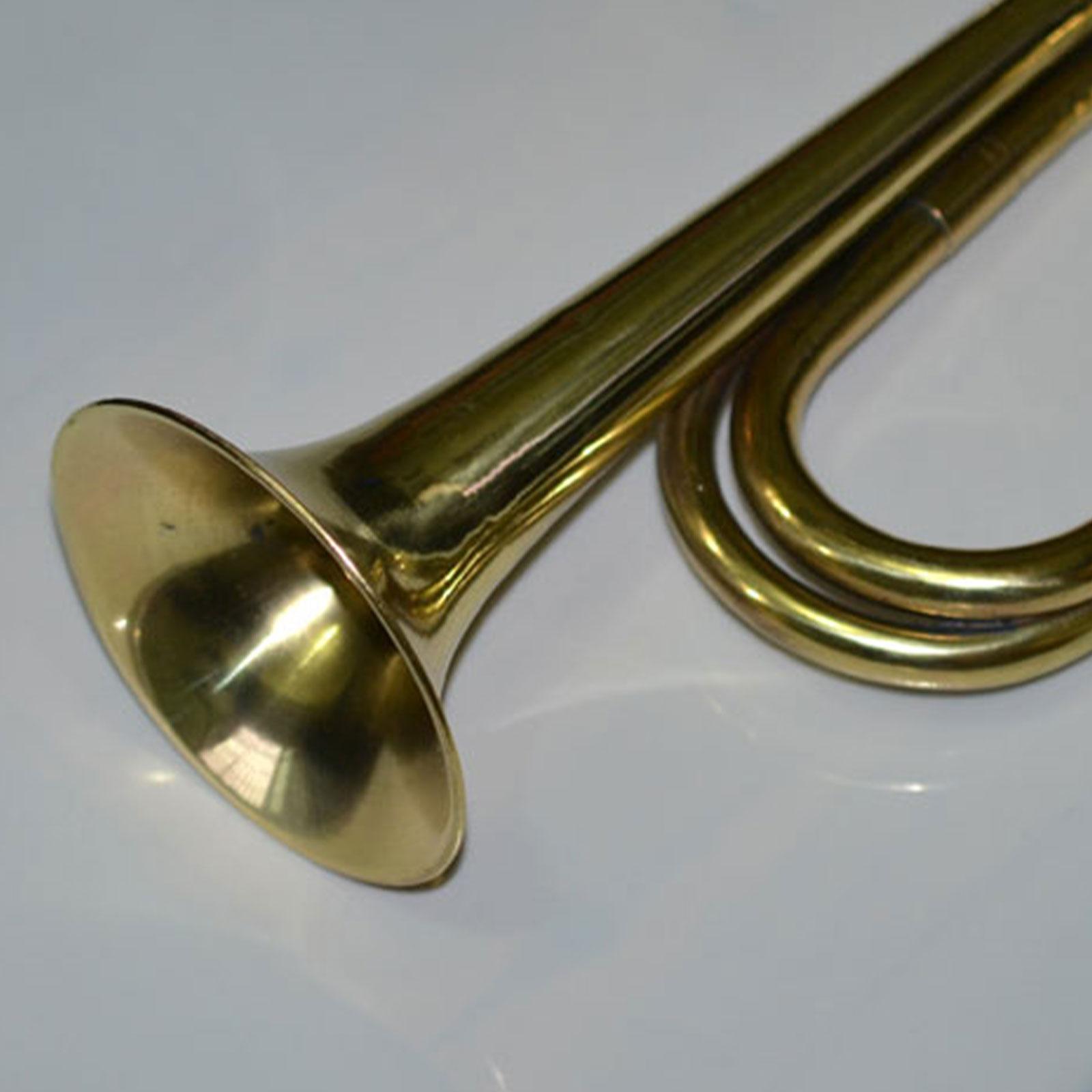 キャンプ用トランペット金管楽器初心者向け金管バンド楽器フルバ - Musical Instrument Bugle のレビューと価格