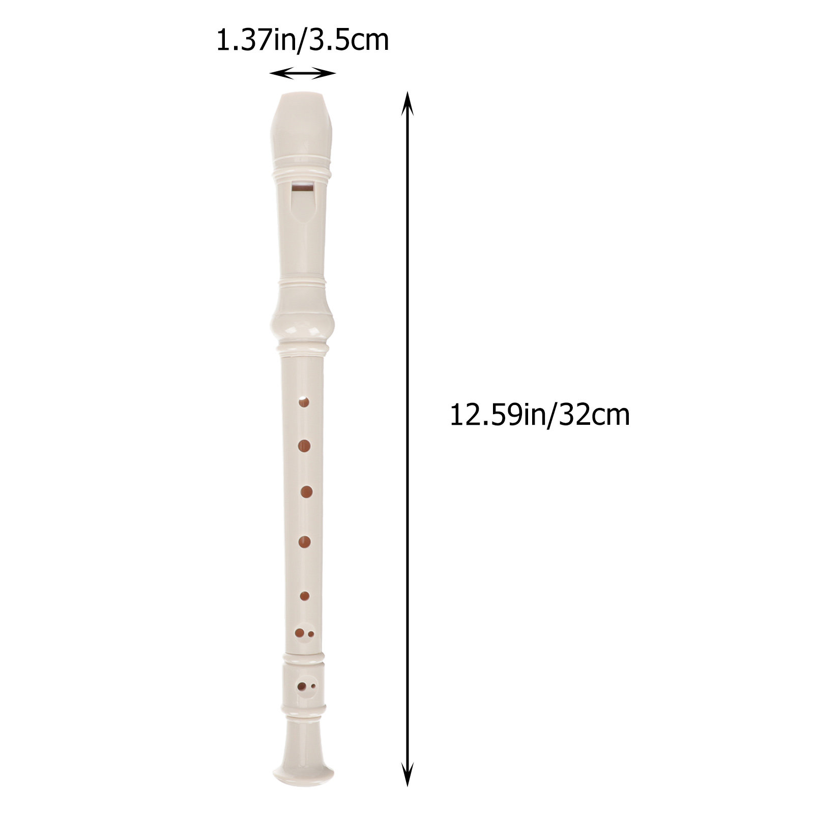 キッズ用8穴ソプラノリコーダー プラスチック製クラリネット  - Soprano Recorder Plastic のレビューと価格
