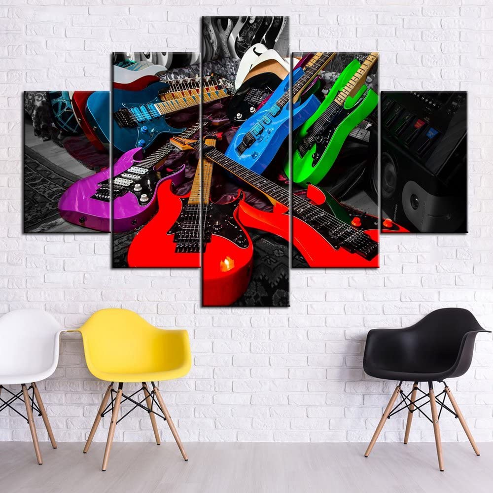 フレームなしのキャンバスHDポスター,室内装飾,楽器,ピアノ - Picture Of Musical Instrument のレビューと価格