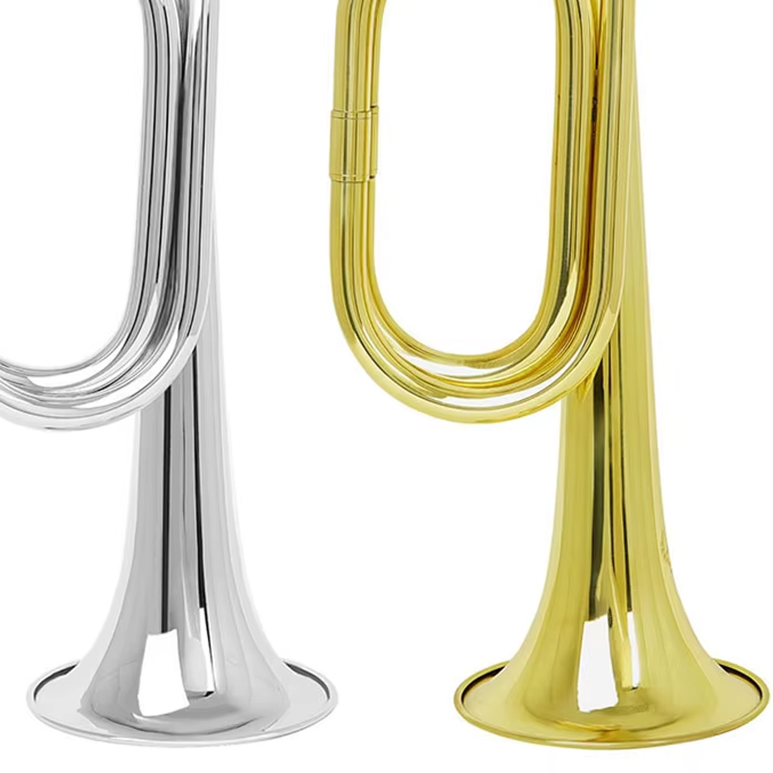 バグパイプ、トランペット、真鍮騎兵ホルン、軍用重峰豪純銅ステ - Musical Instrument Bugle のレビューと価格