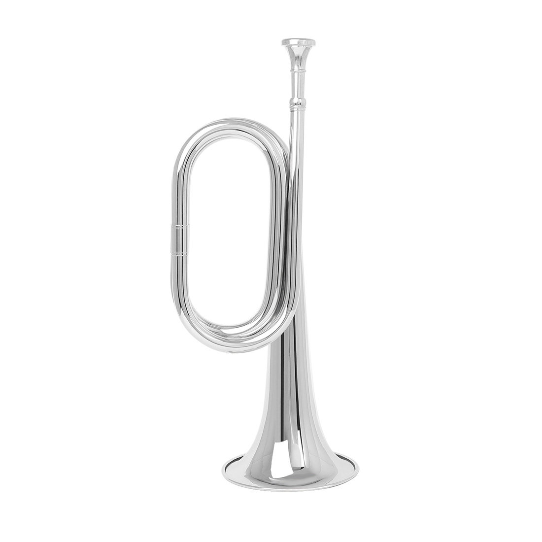 バグパイプ、トランペット、真鍮騎兵ホルン、軍用重峰豪純銅ステ - Musical Instrument Bugle のレビューと価格