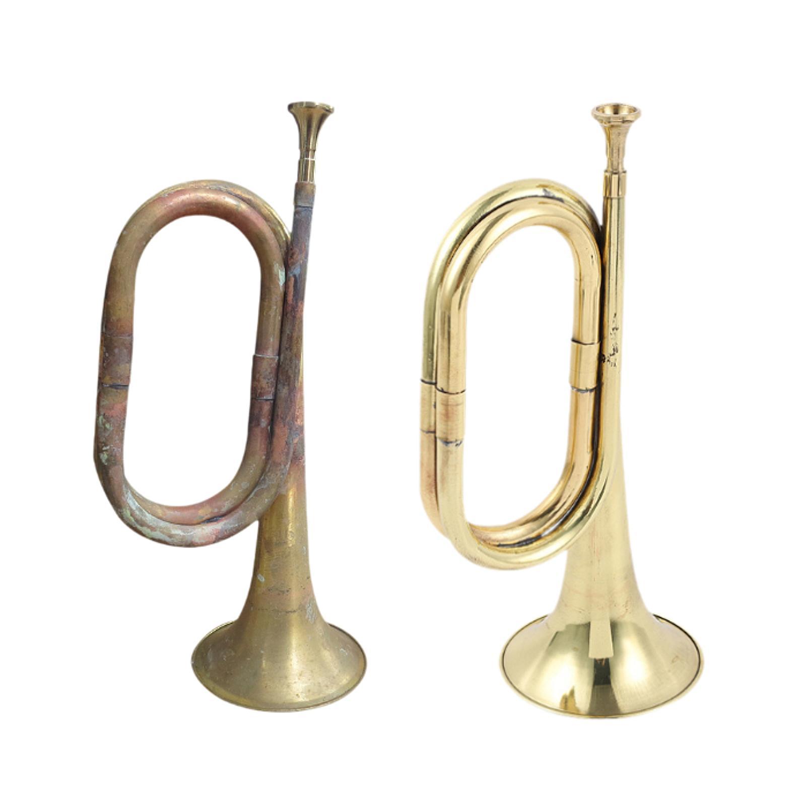 騎兵トランペット 西洋管楽器 楽器 金管楽器 バグパイプ バ - Musical Instrument Bugle のレビューと価格