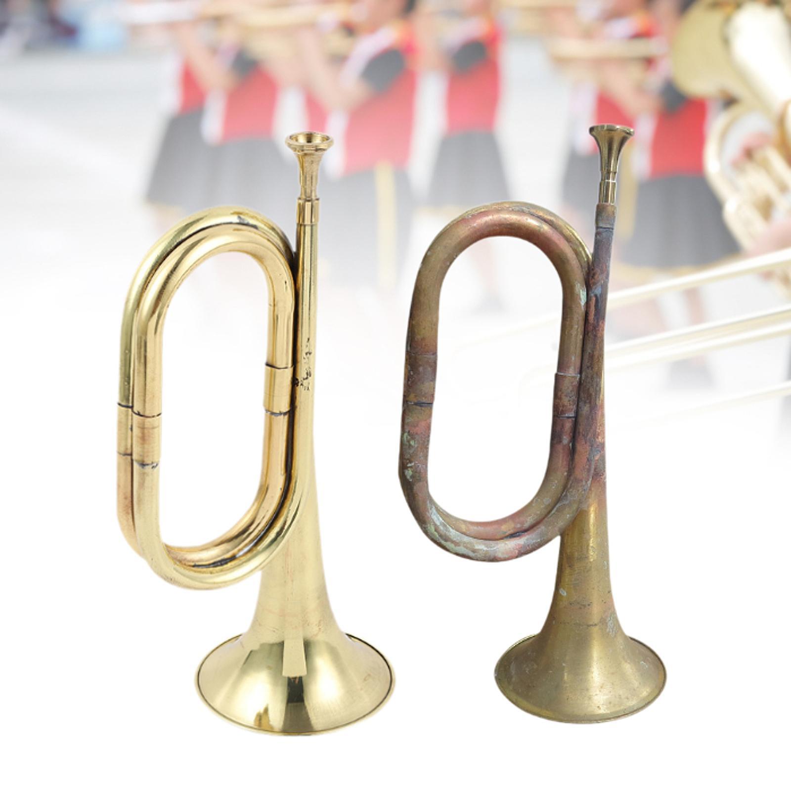 騎兵トランペット 西洋管楽器 楽器 金管楽器 バグパイプ バ - Musical Instrument Bugle のレビューと価格