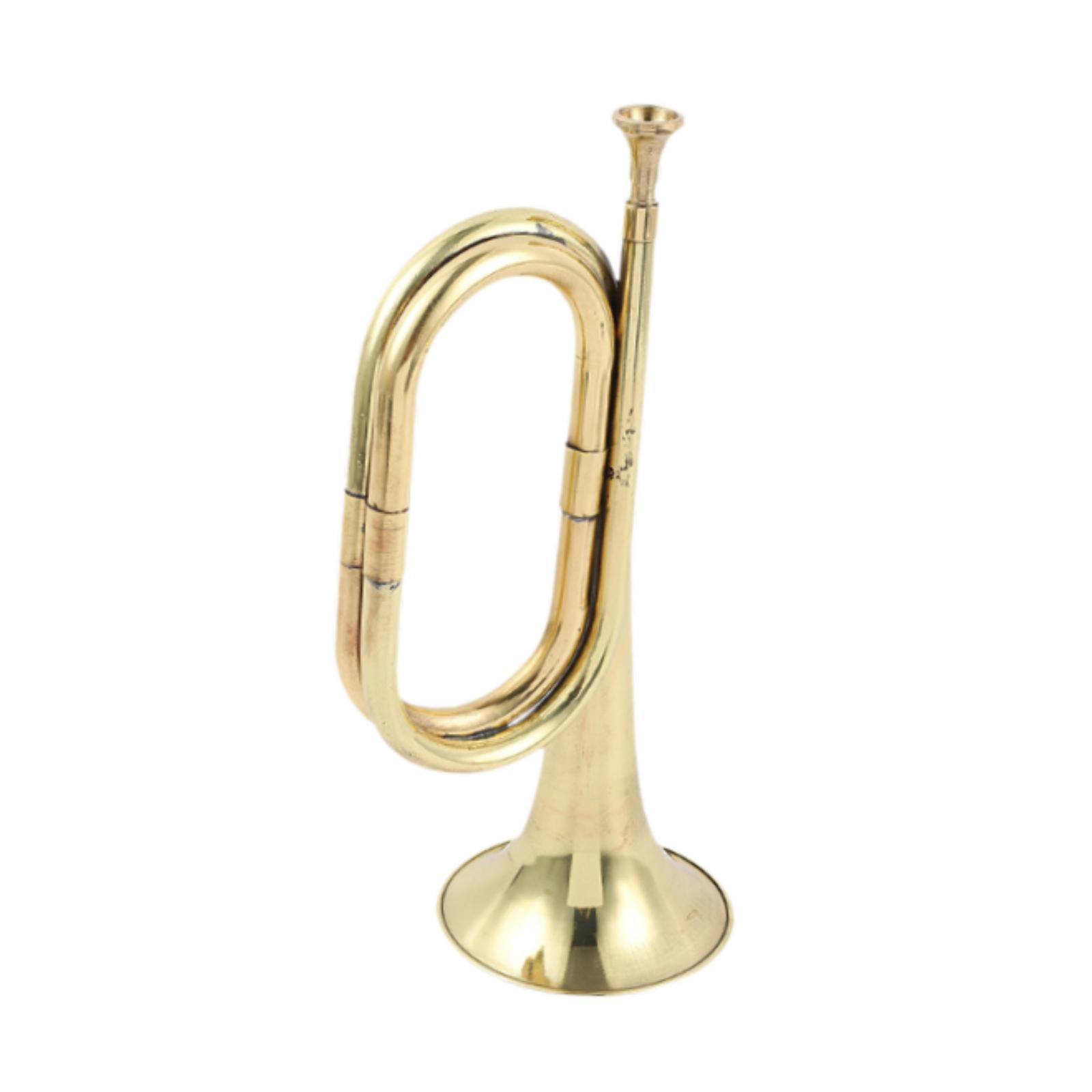 トランペット楽器 マーチングバグル 西洋管楽器 フルブラスト - Musical Instrument Bugle のレビューと価格