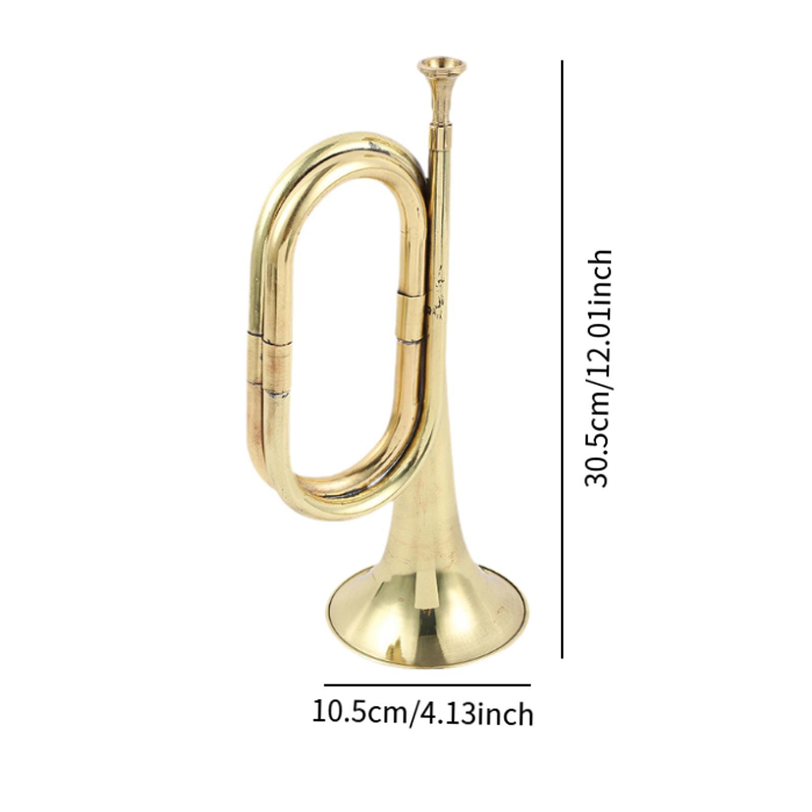 トランペット楽器 マーチングバグル 西洋管楽器 フルブラスト - Musical Instrument Bugle のレビューと価格