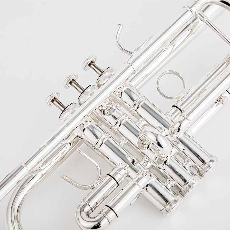 日本製のプロ品質のフラット真ちゅう製ペット,シルバーメッキ, - Musical Instrument Bugle のレビューと価格