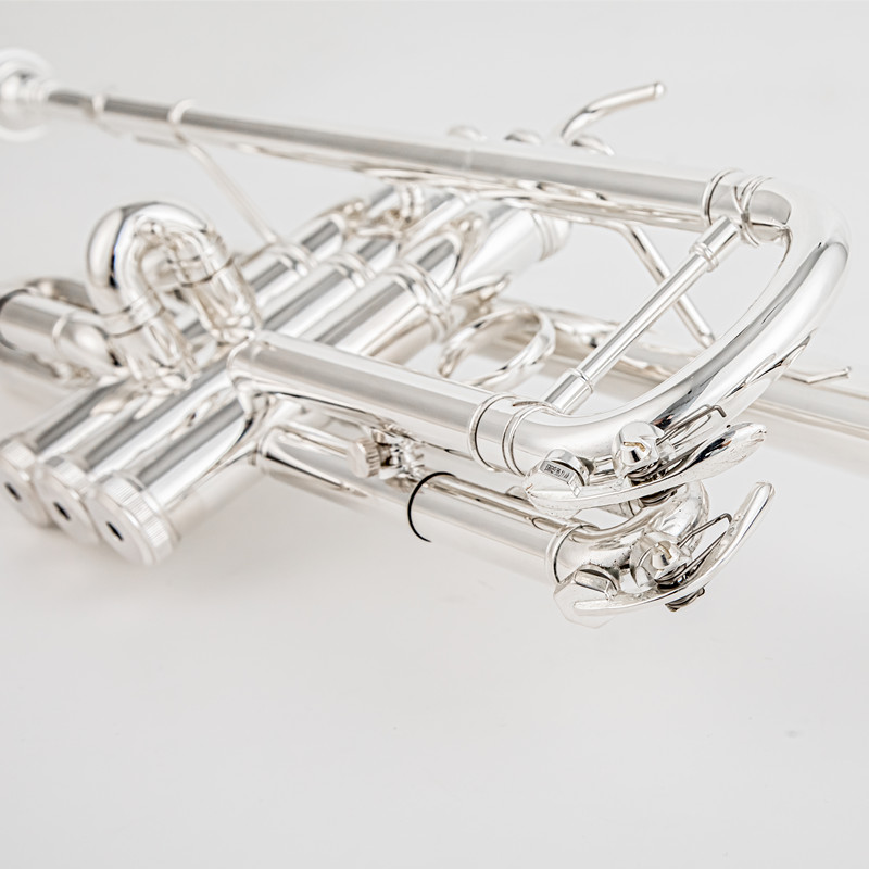 日本製のプロ品質のフラット真ちゅう製ペット,シルバーメッキ, - Musical Instrument Bugle のレビューと価格