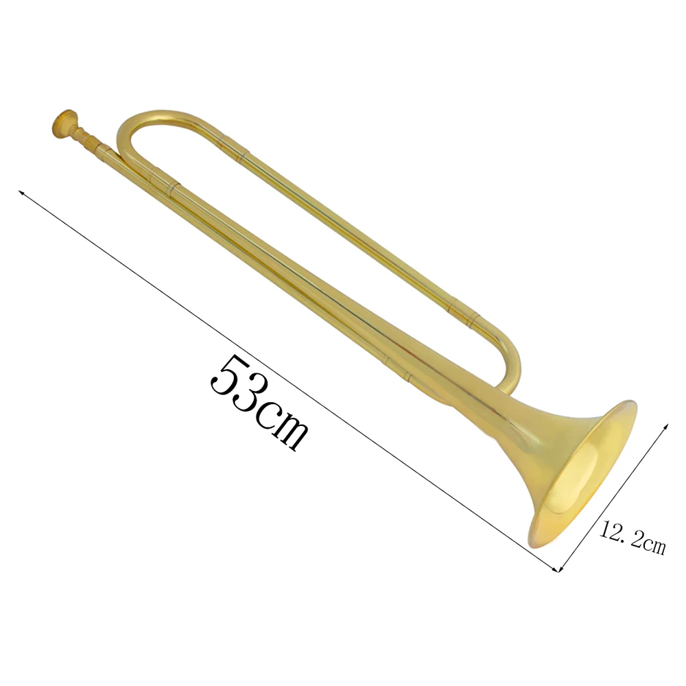 SLADE レトロ Bb フラット バグルトランペット マウ - Musical Instrument Bugle のレビューと価格