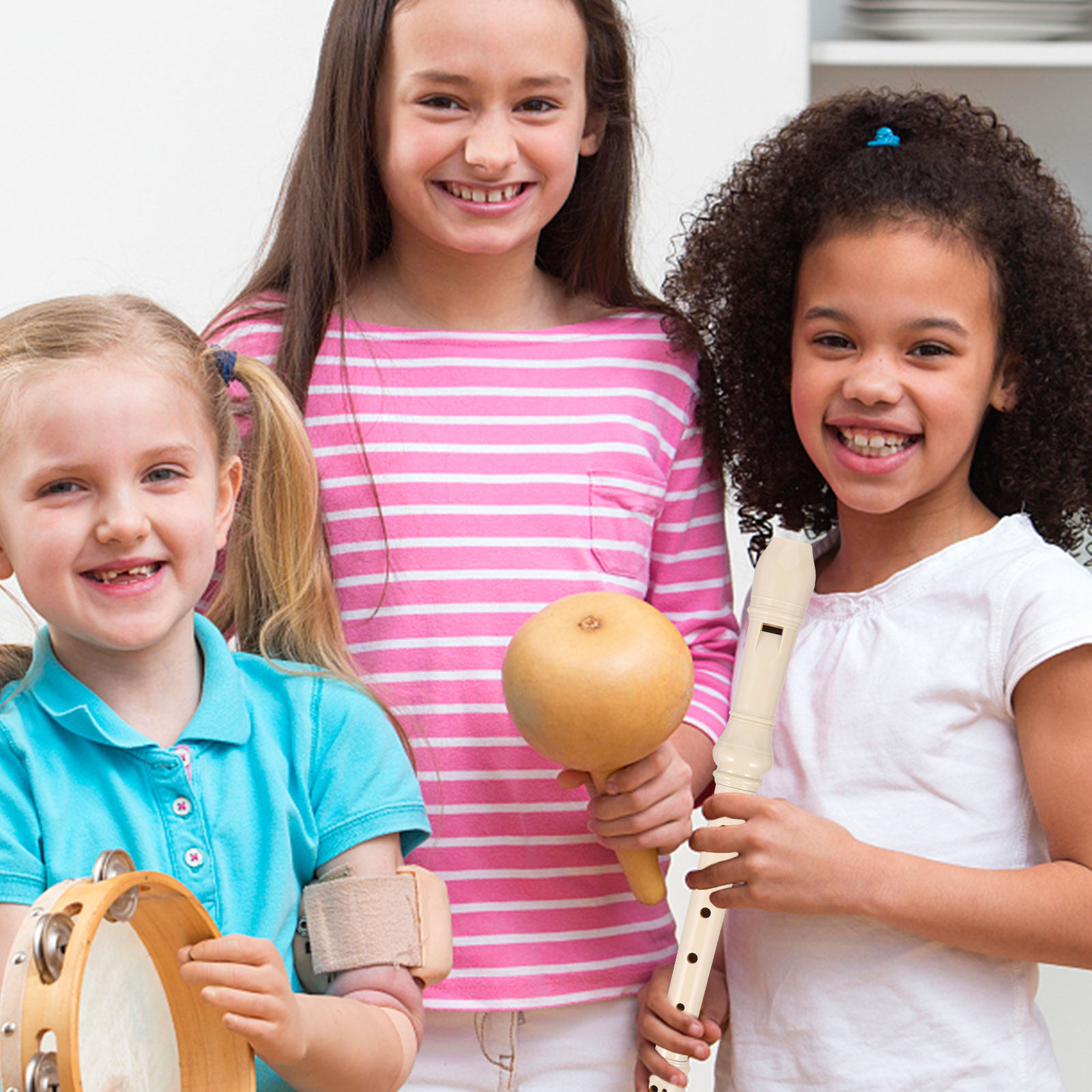 1セットのソプラノリコーダー。8孔、ABS樹脂製、高音域のフ - Soprano Recorder Plastic のレビューと価格