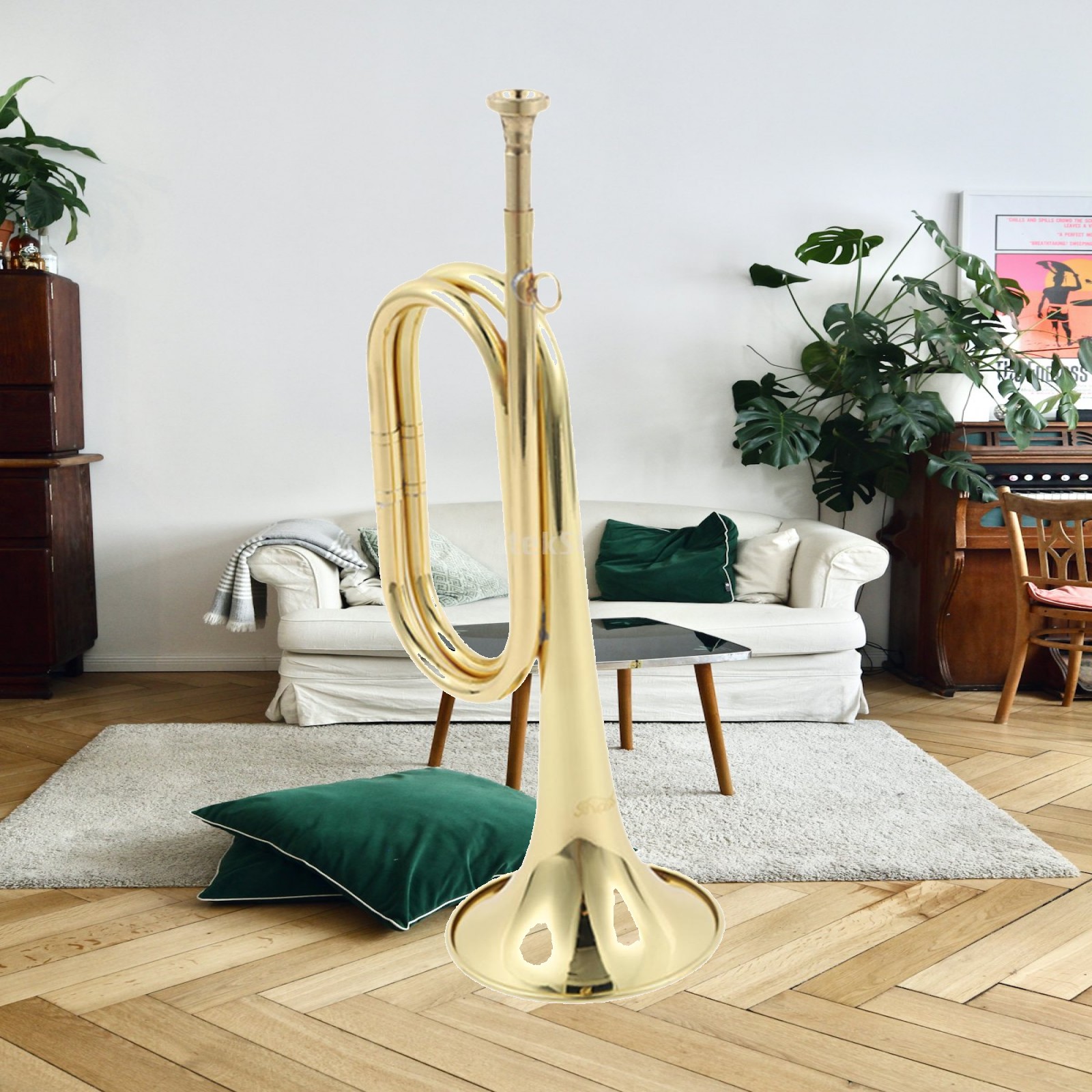 トランペット スカウトバグル 楽器 西洋管楽器 初心者向け  - Musical Instrument Bugle のレビューと価格