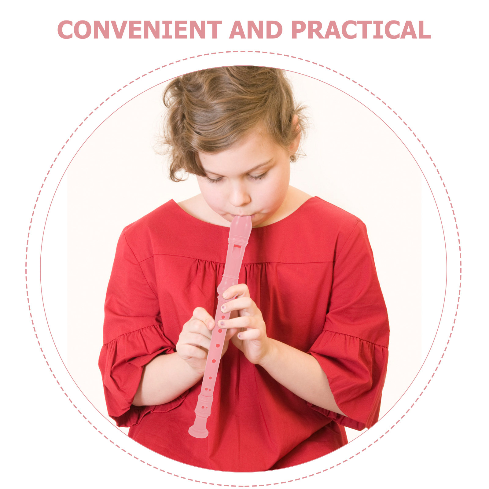 1セットのソプラノリコーダー。8つの穴があり、滑らかなプラス - Soprano Recorder Plastic のレビューと価格